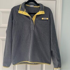 Fleece Columbia Snap Pullover